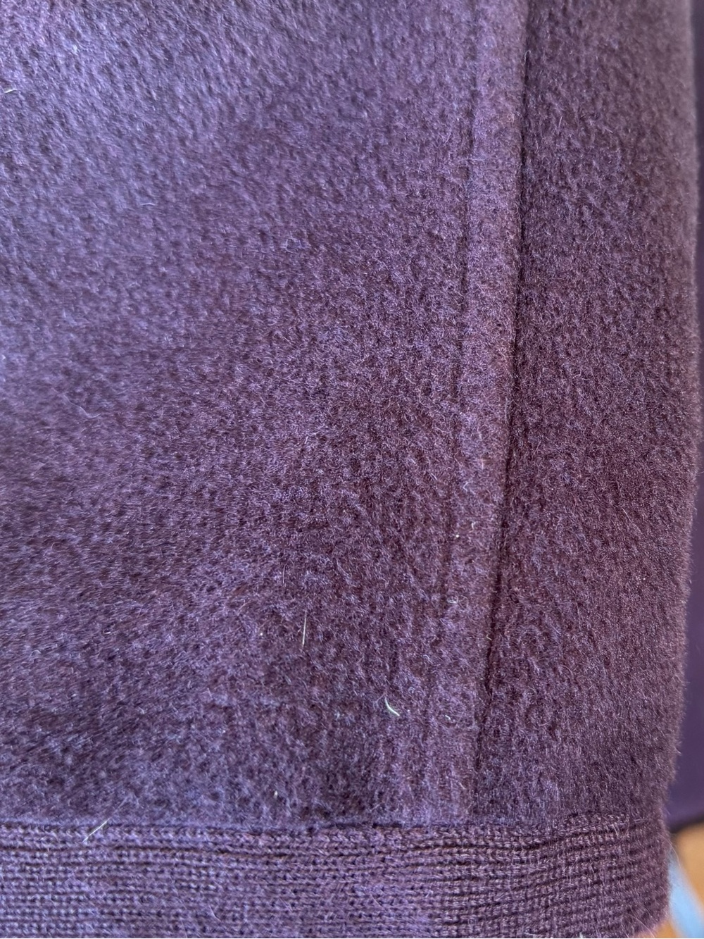 Women’s Alpaca  / Wool-Blend Coat - Deep Plum